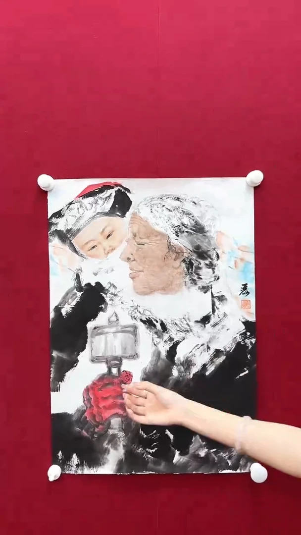 国画L-高老师绘画作品