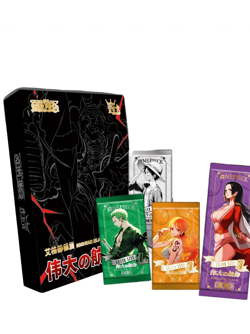 【新人宠】Ｏ7 冠卡 海贼王　第三弹收藏卡牌女帝索隆盲盒　国产二创