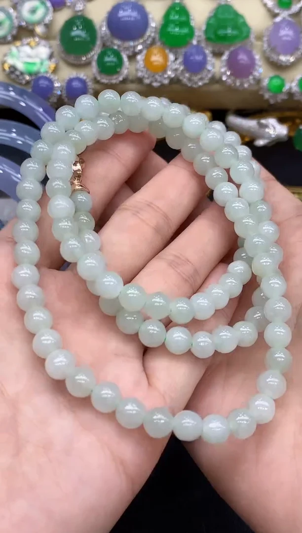 颈饰未镶嵌翡翠101-中国好珍宝