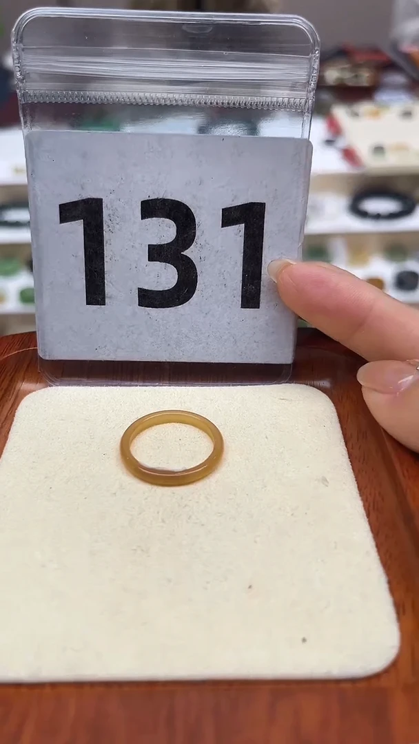 【闪购商品】和田玉戒指未镶嵌港码15号，内径17.3mm