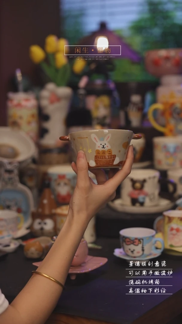 景德镇可爱设计师款陶瓷