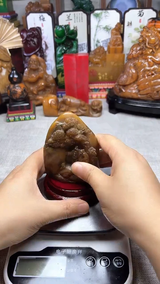 寿山石印石纯天然石料