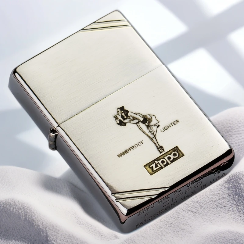 zippo打火机原装正版1937复刻230风中女郎之宝煤油防风DYJ1
