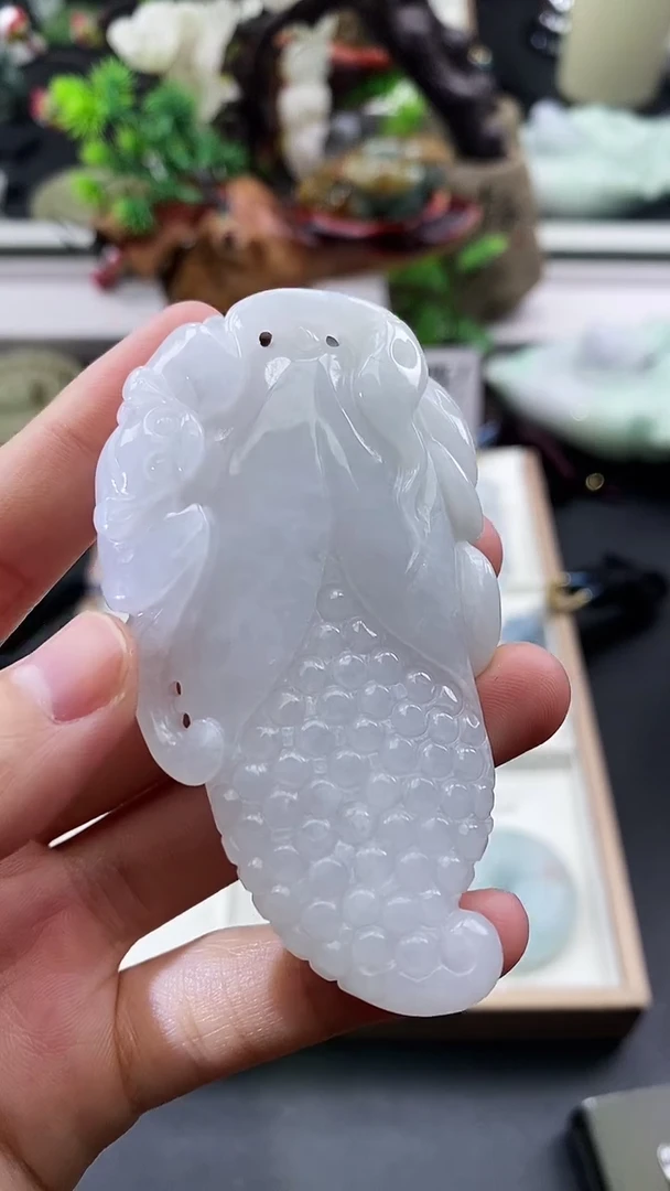 颈饰未镶嵌翡翠天然缅甸A货翡翠