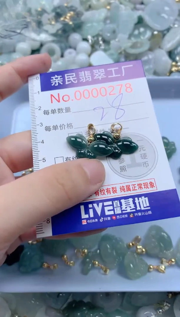 翡翠未镶嵌颈饰278