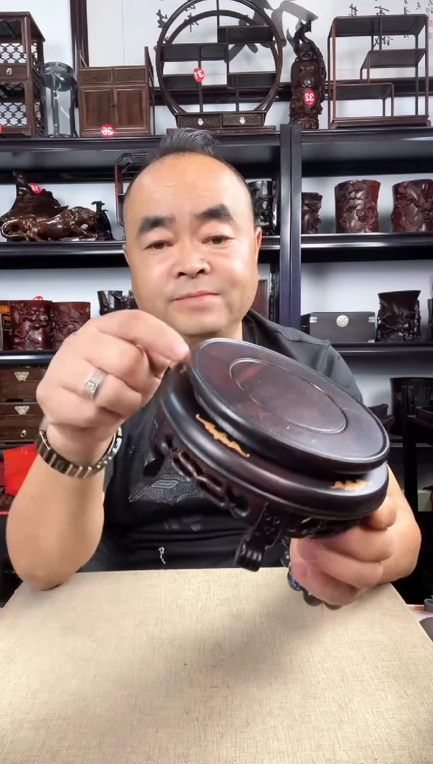 木420瑕疵老李红木工艺品