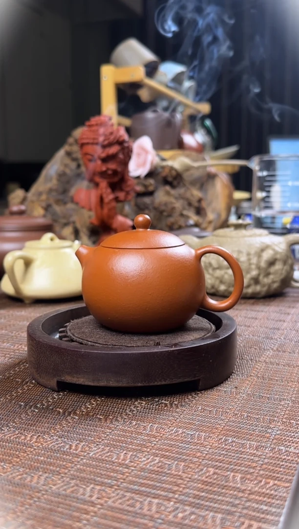 原矿朱泥    西施壶      130cc