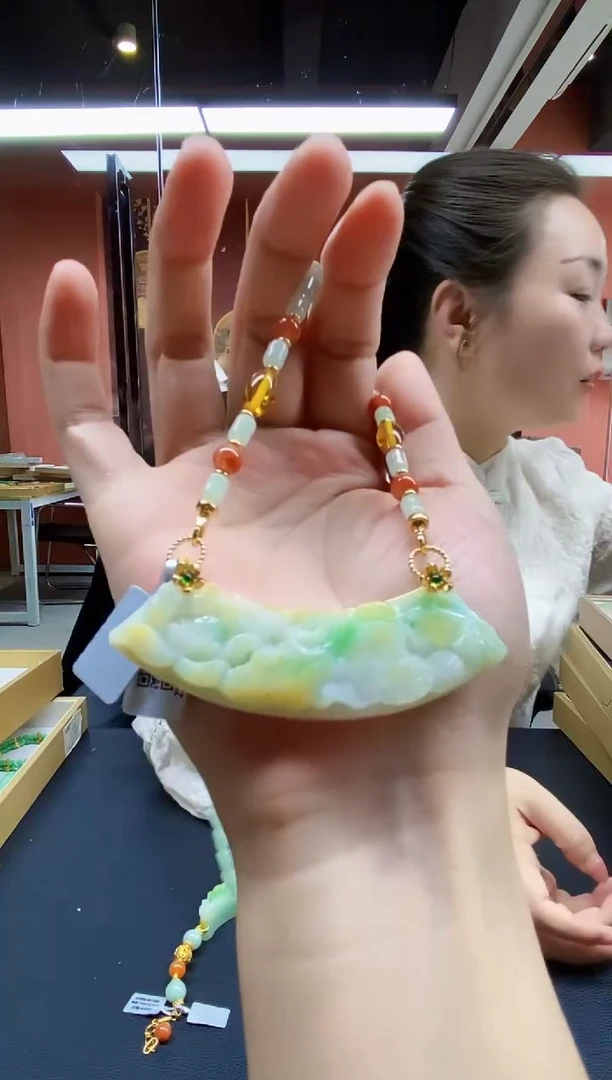 颈饰未镶嵌翡翠翡翠吊坠