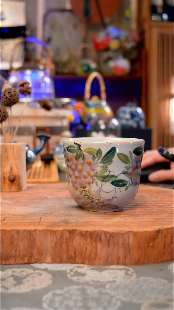 【闪购商品】摆件紫藤花手工手绘手工手绘