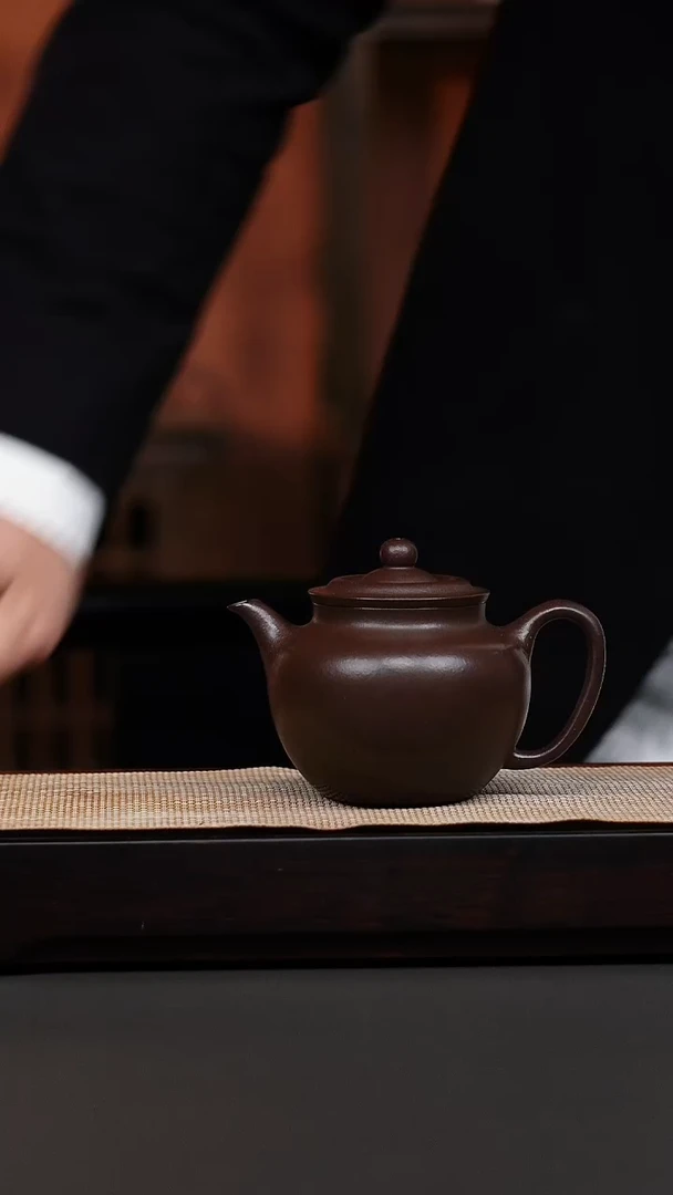 茶壶紫砂紫泥橄榄