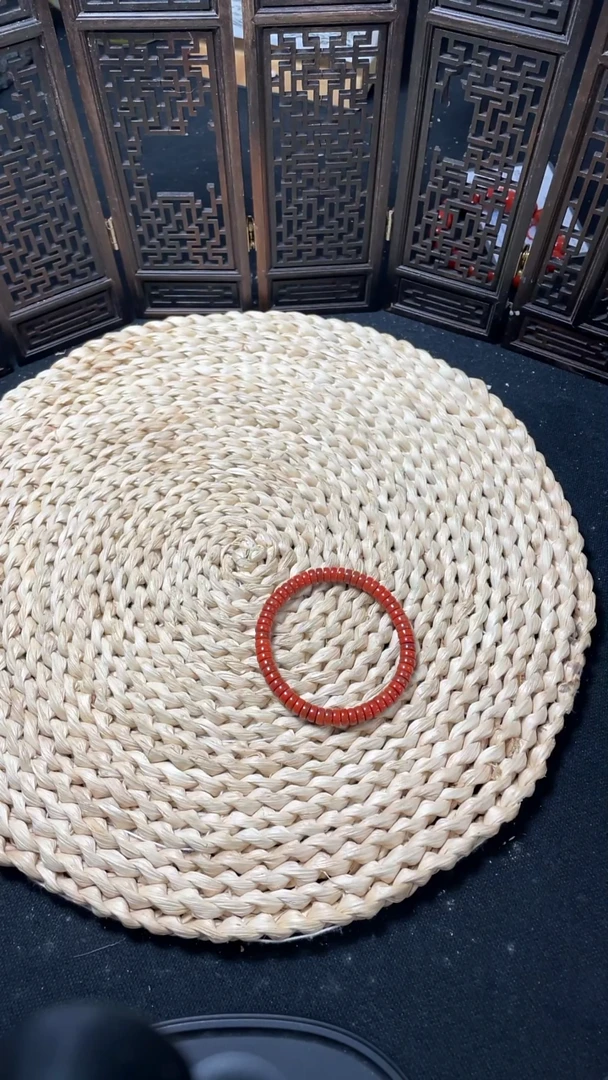 未镶嵌手串南红玛瑙瀛**筑直切手串6mm