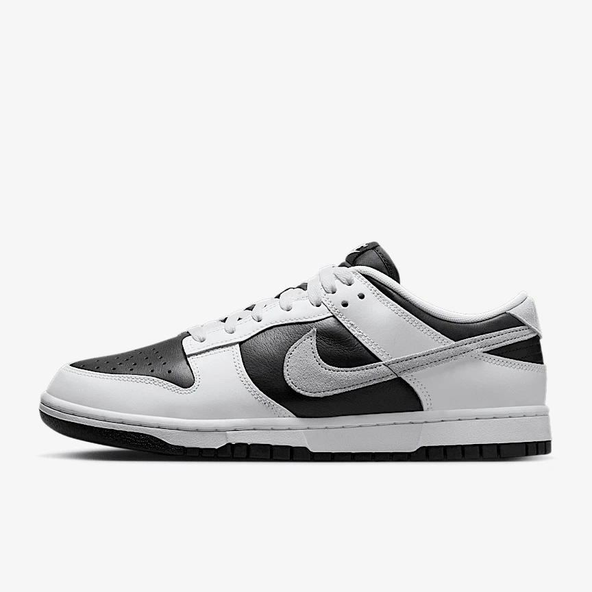 【滔搏联动】耐克Nike Dunk Low复古低帮黑白男子运动鞋IB4620-141