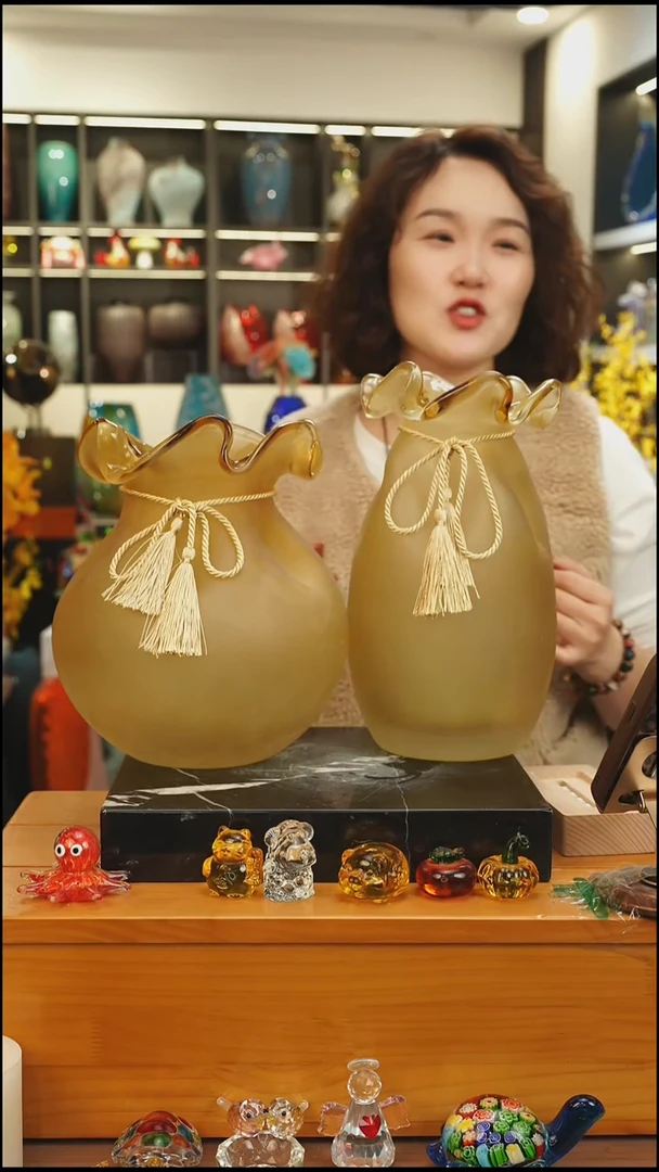 外贸花瓶尾货花瓶108   一对