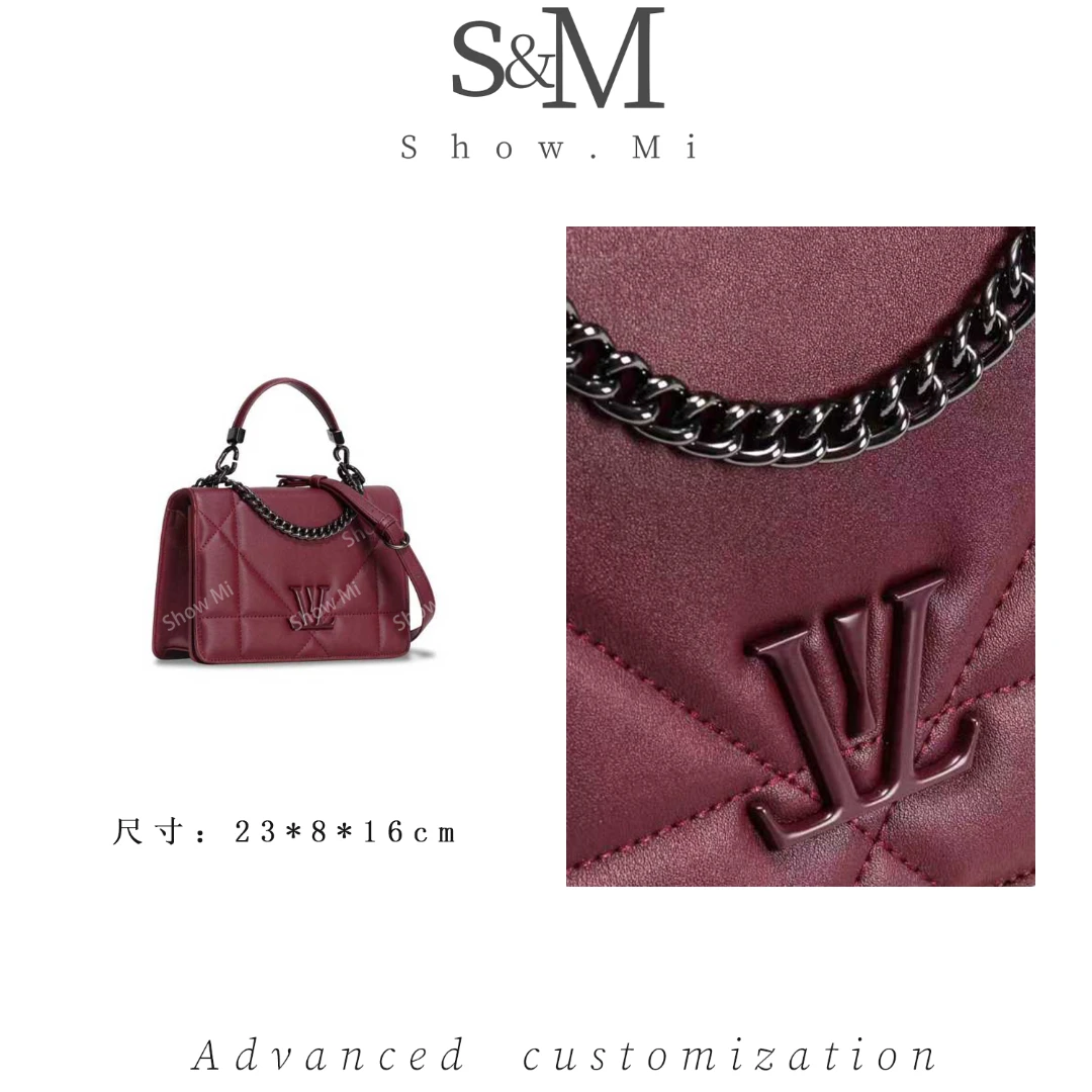 【Show Mi】GQ-7995-安可拉红-轻奢小众时尚百搭女士包包sm