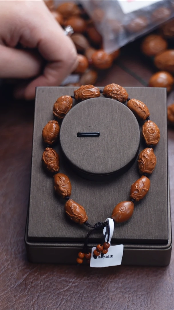 手串橄榄核未*苏工橄榄核