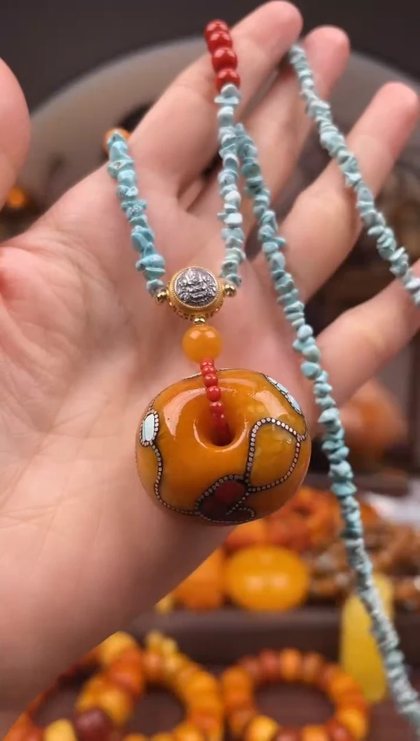 裸石琥珀未镶嵌首饰 假1赔4（多样性发货1件