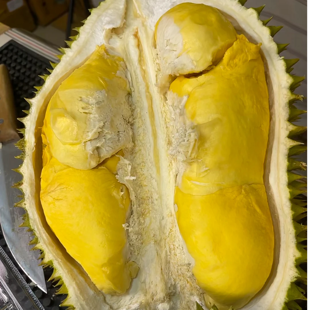 新鲜泰国金枕榴莲188两斤纯肉（核小）金枕泰国