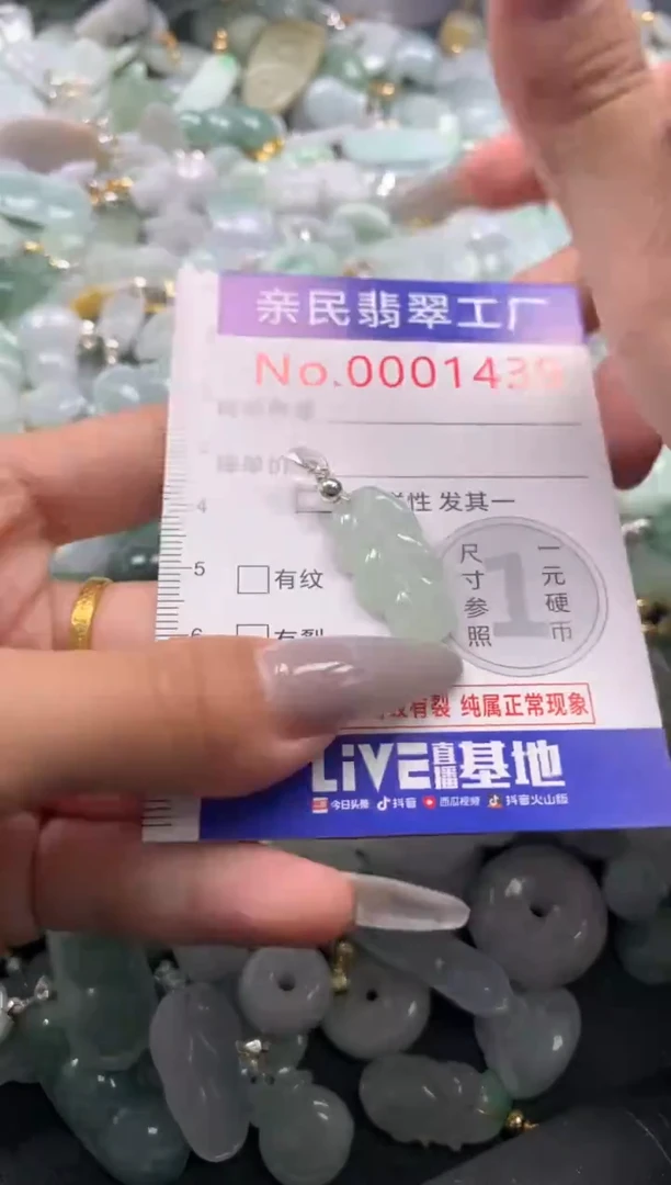 颈饰未镶嵌翡翠1439