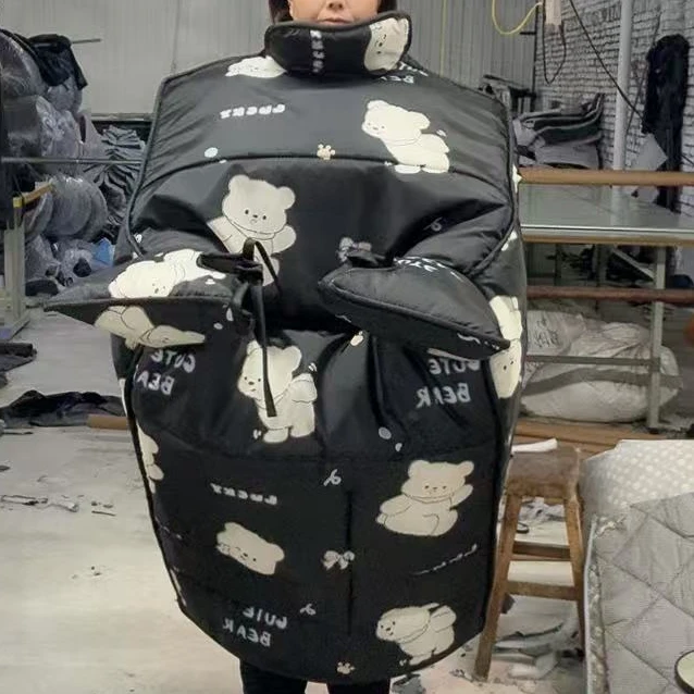 冬季护肩款电车挡风被