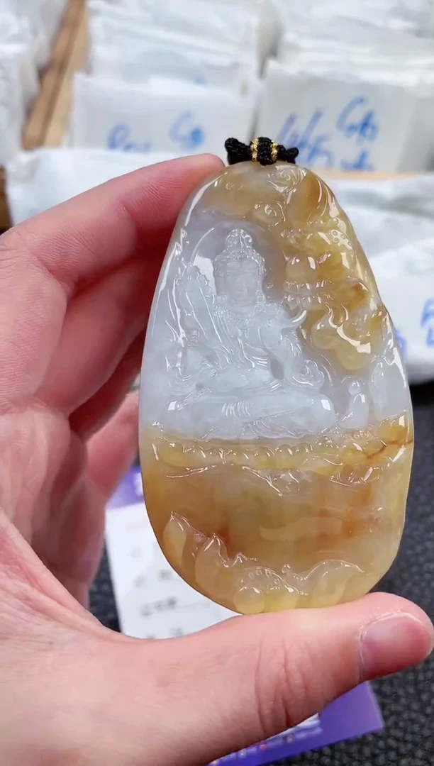 【闪购商品】翡翠颈饰未镶嵌00001138虚空