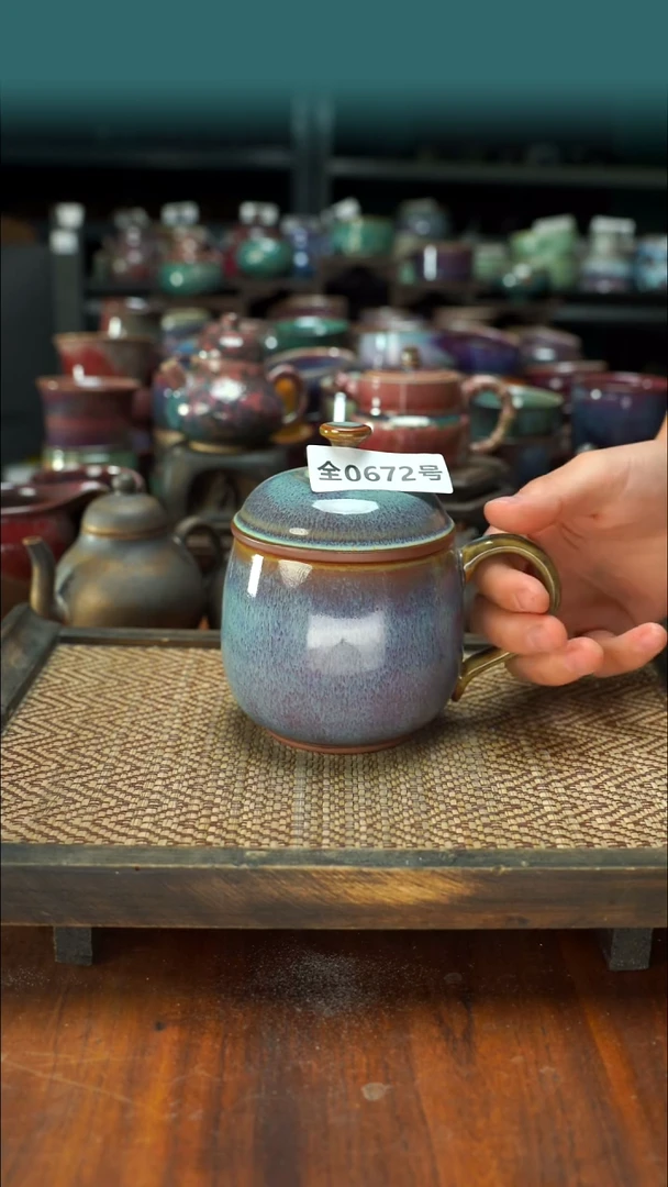 原产地手作原矿钧汝瓷673