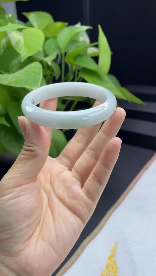 未镶嵌手镯翡翠08#天然A货翡翠手镯56-58圈口