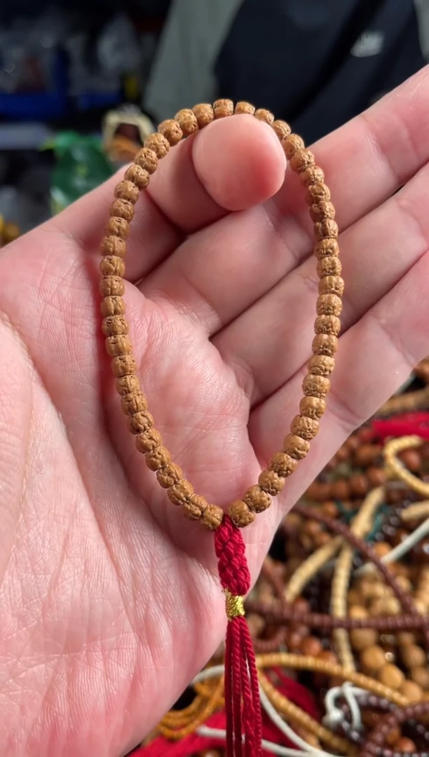 金刚菩提手串王胖子文玩工作室龙切佛手手持