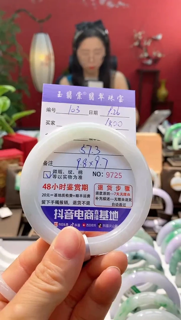 未镶嵌手镯翡翠翡翠103
