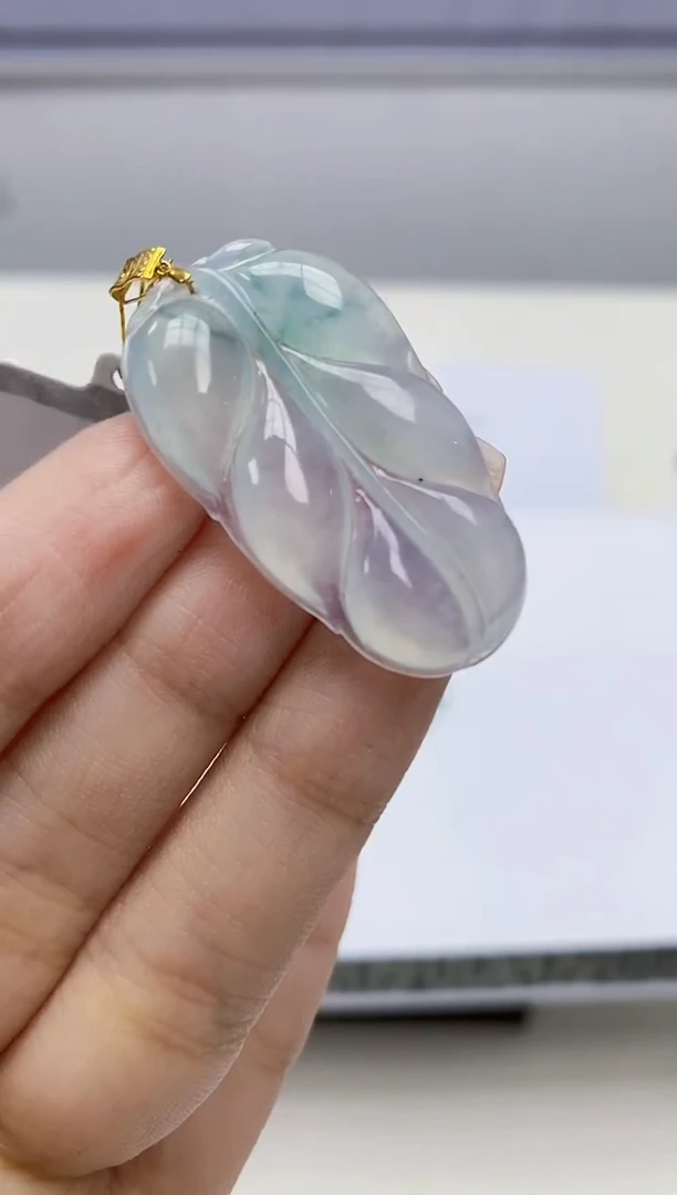 定制翡翠未镶嵌4868xx-毛货挂件147