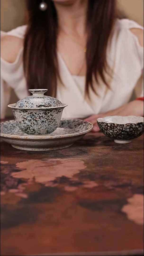 陶瓷茶具（无礼盒）@@A12895