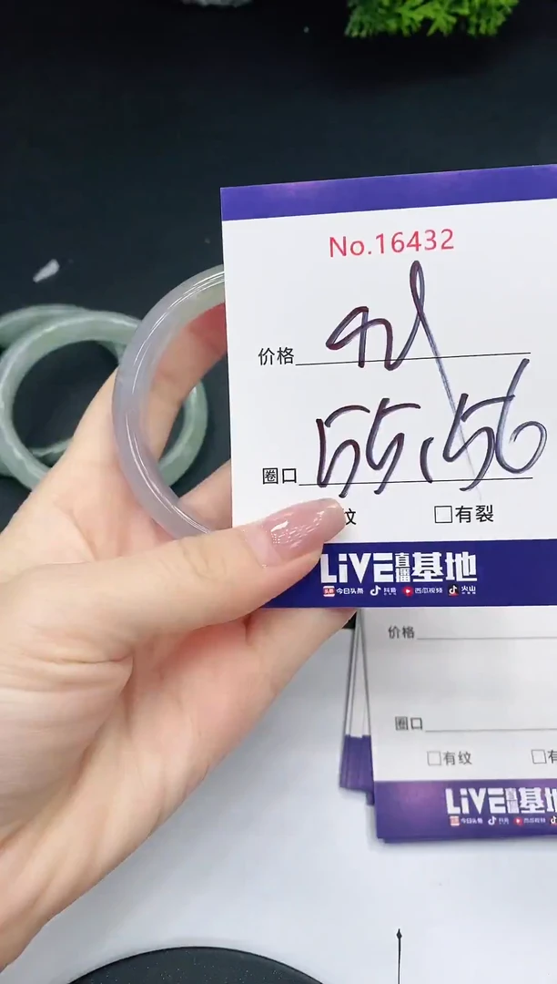 未镶嵌手镯翡翠164632