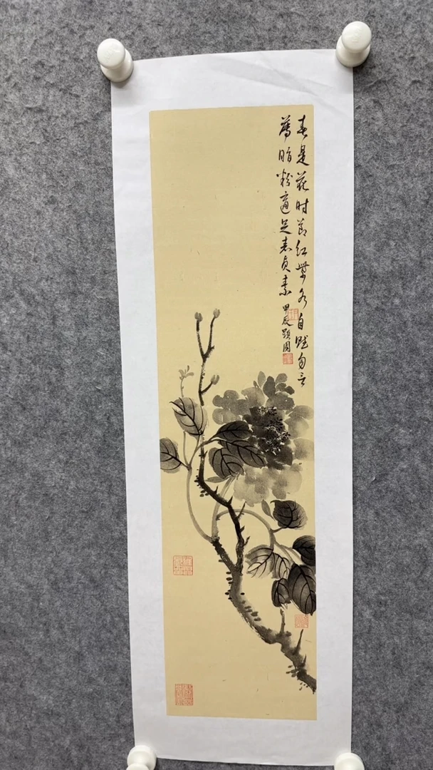 国画写意画花鸟画手绘