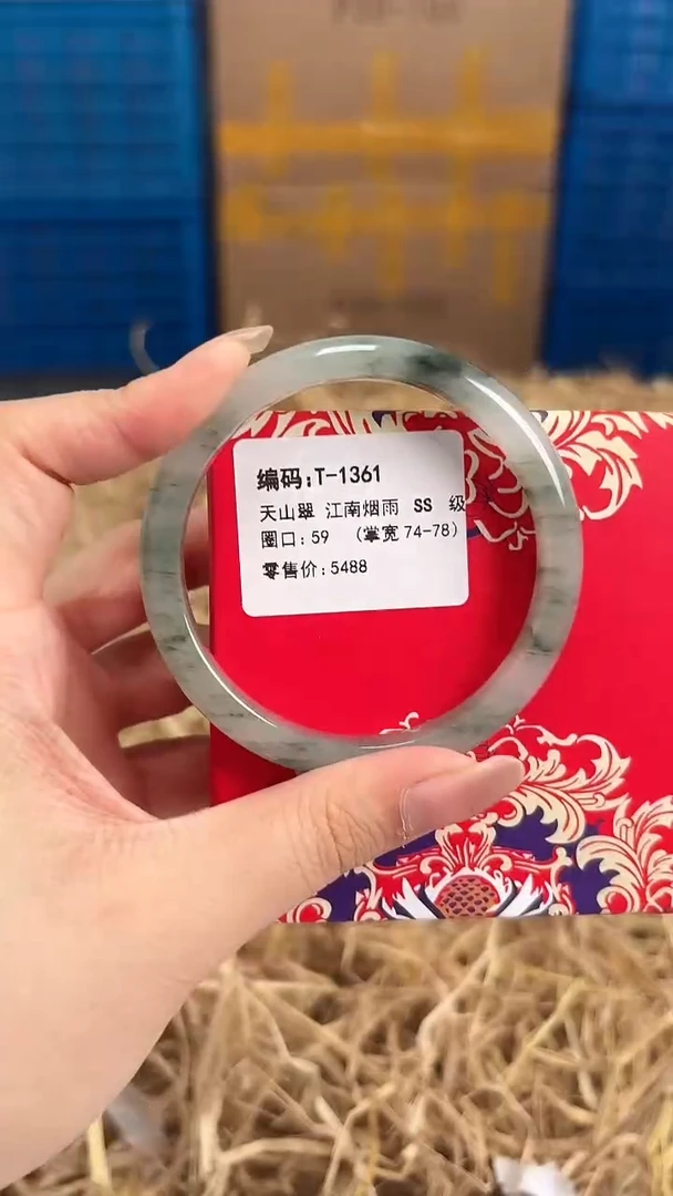 未镶嵌手镯石英质玉T-1361