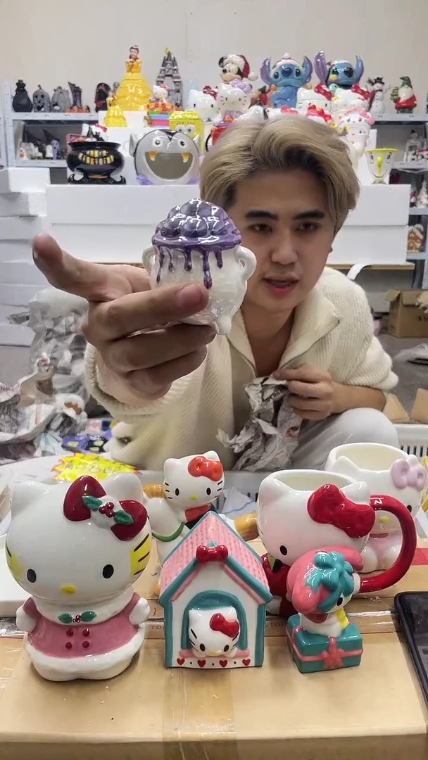 杯微瑕陶瓷不退不换满28包邮