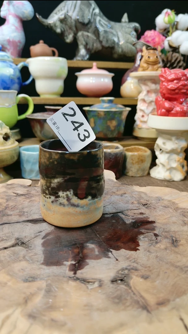 高温颜色釉窑变系列 微瑕