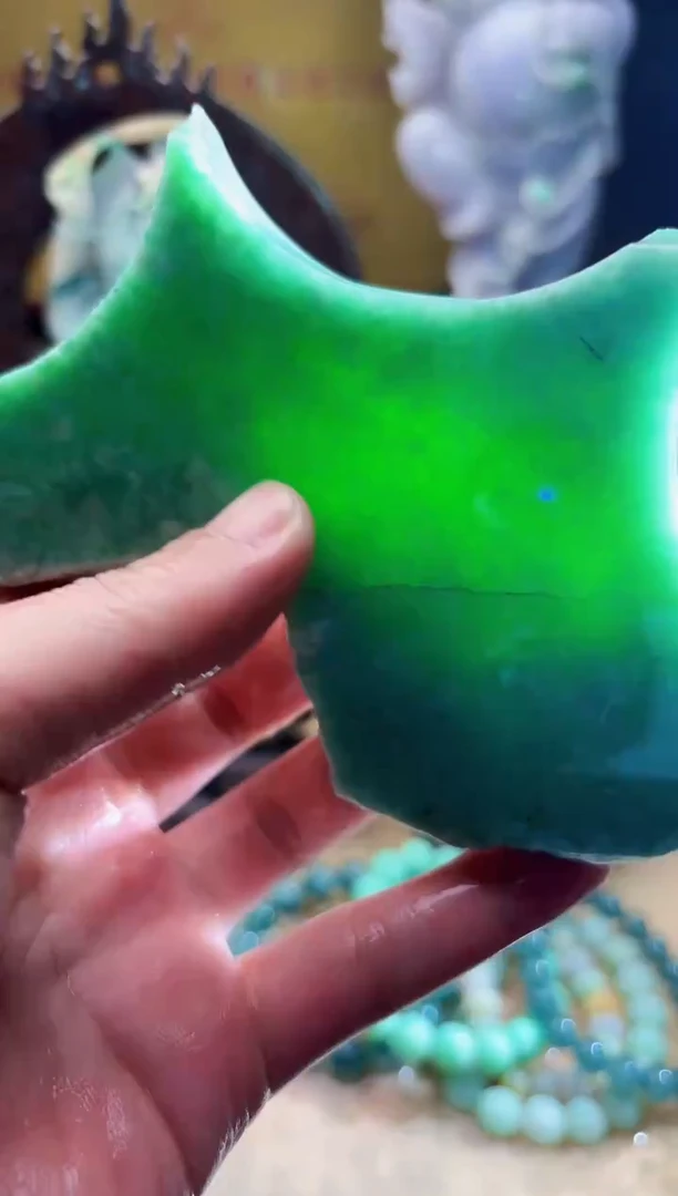 未镶嵌挂件翡翠A货张麦9788