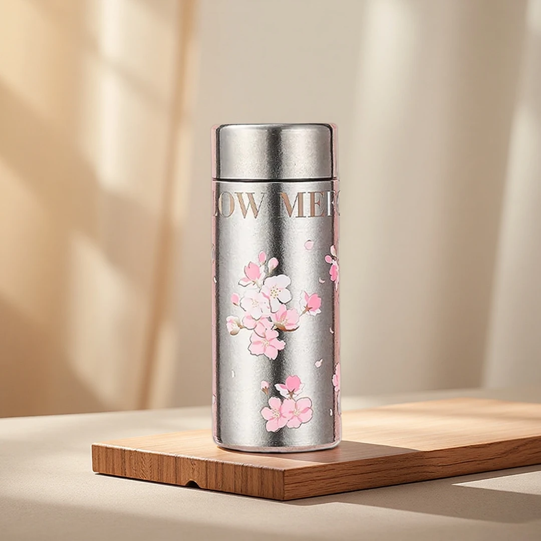 200ml钛杯保温杯钛净化水杯送人礼品盒装送男女朋友高档礼物F060