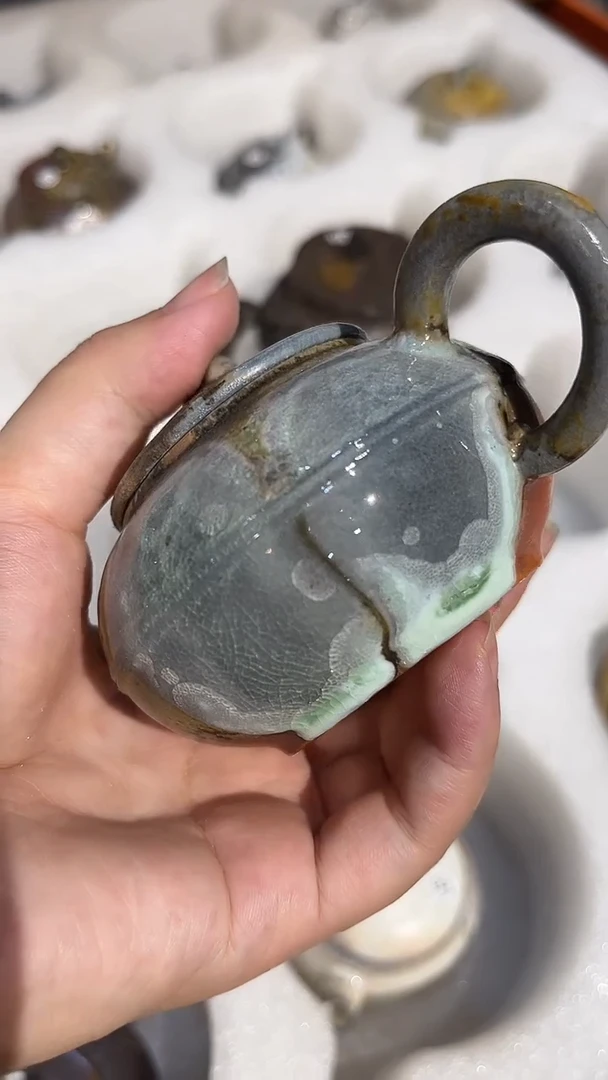 壶6号容量130-140ML玫瑰金泥