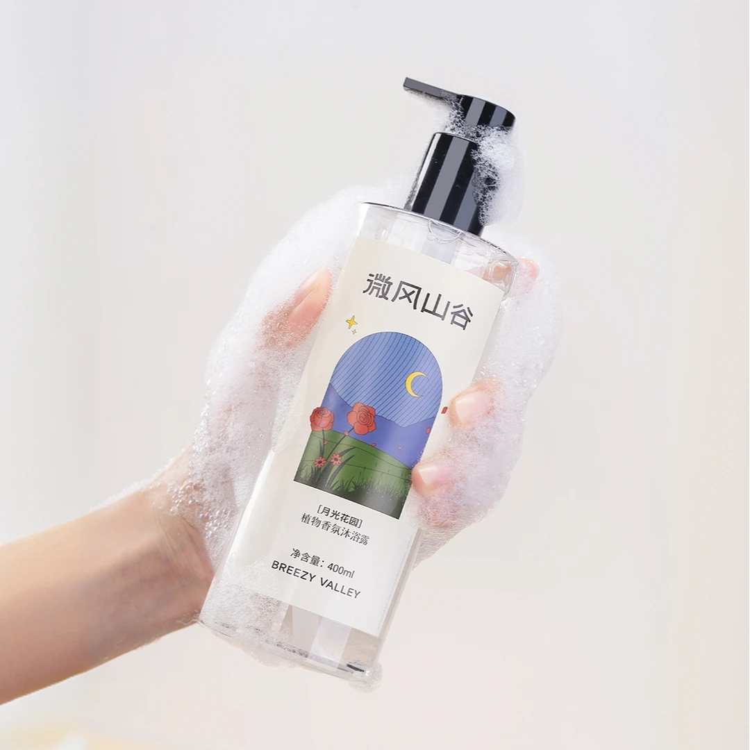 植物香氛沐浴露持久留香氨基酸泡泡浴秋冬补水保湿啫喱型400ml