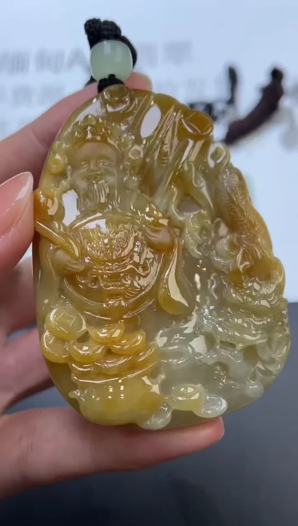 未镶嵌挂件翡翠大****g3213