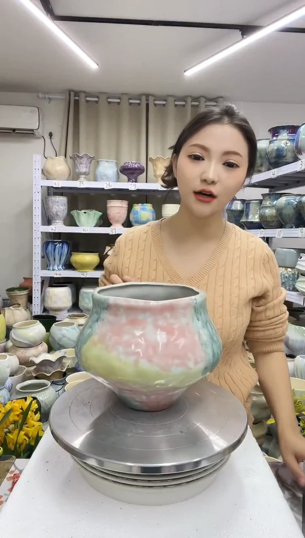 【无孔】【12.23】花盆链接 高：19  口：15