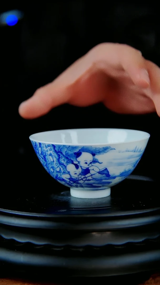 【闪购商品】杯子景德镇手工手绘至臻方远