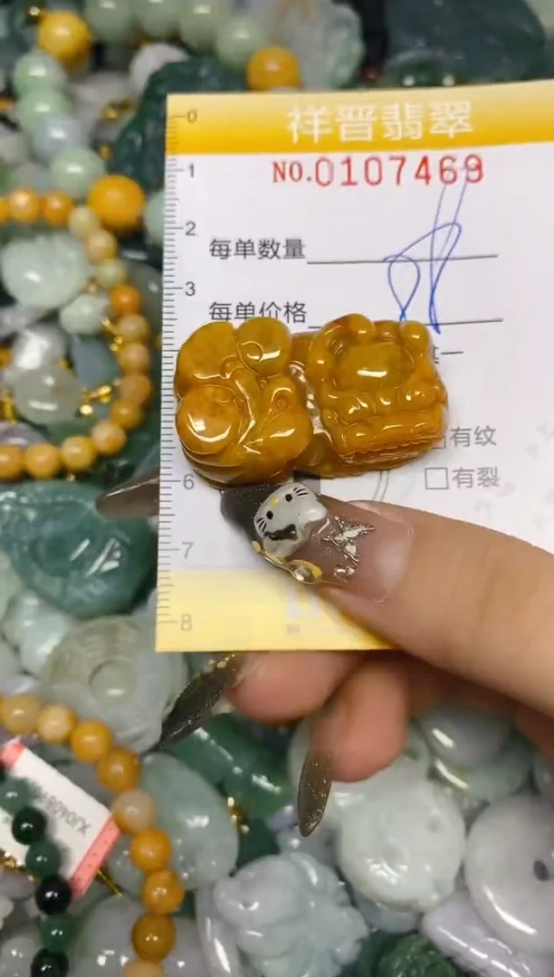 【闪购商品】翡翠颈饰未镶嵌闪购0107469