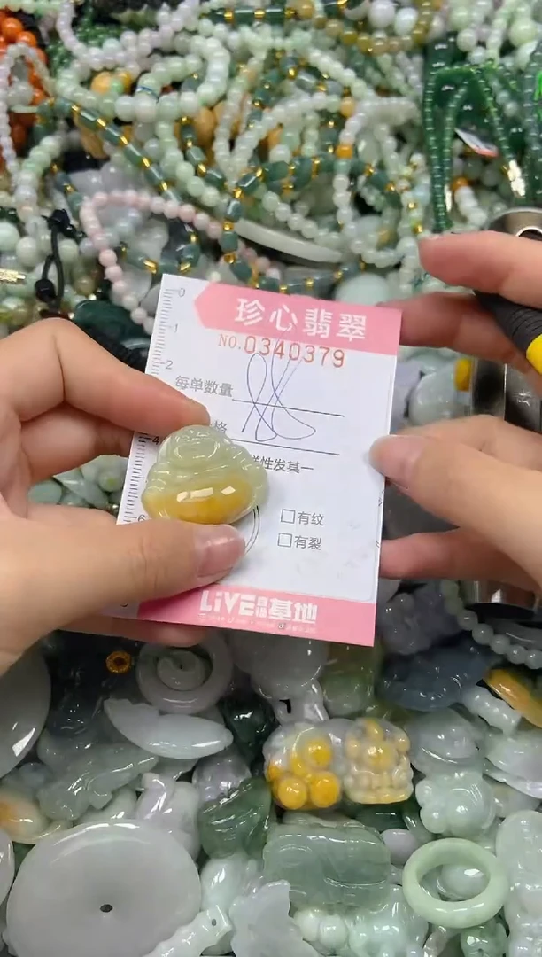 颈饰未镶嵌翡翠闪购0340379