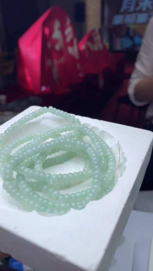 【石头说】严选-天然A货翡翠-手串-多样性发一件-25021201A