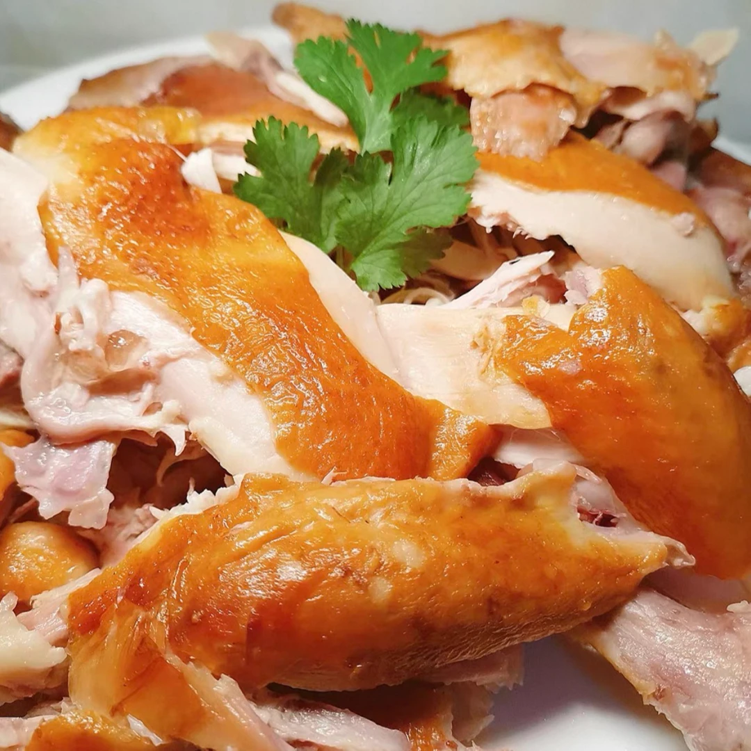 山东名吃青岛即墨特产果木土炉散养烤鸡《顺丰包邮到家》六一儿童零食大礼包