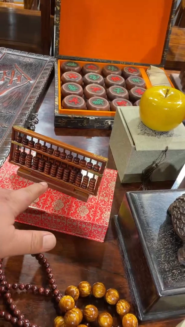 【闪购商品】木算盘工艺品链接1111111