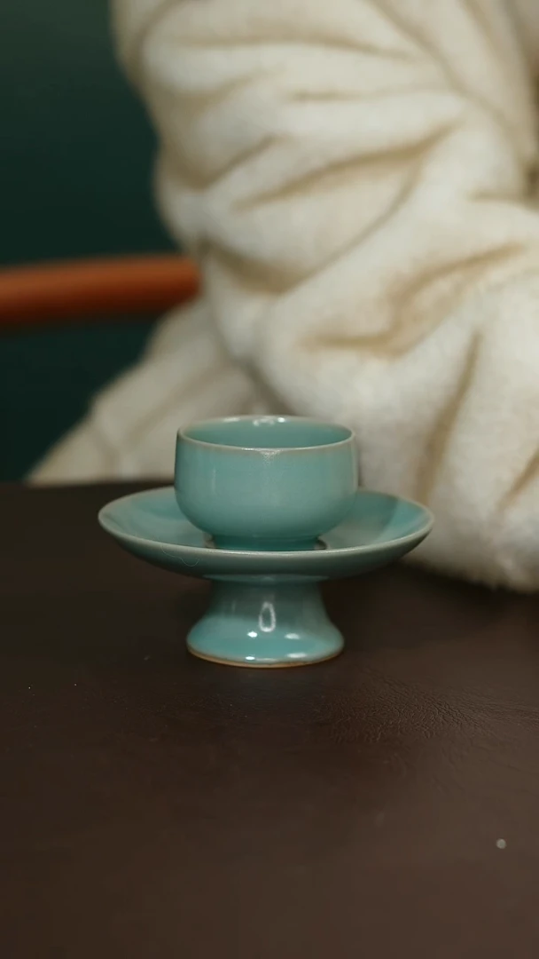 摆件瓷012原矿原釉汝宋汝瓷