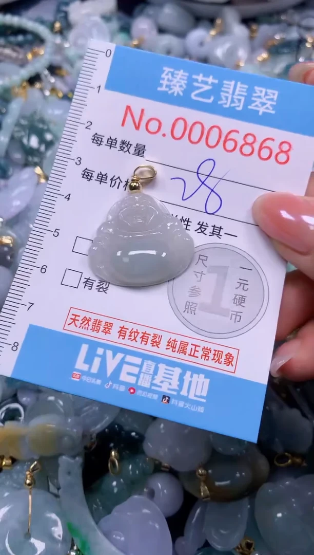 颈饰未镶嵌翡翠6868
