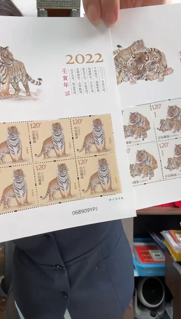 中国邮政-扬帆远航  虎小版折S